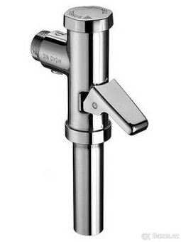 Tlakový splachovač WC s páčkou, chrom (Schell Schellomat)
