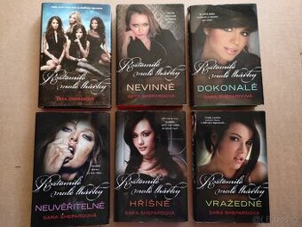 6x Knihy Roztomilé malé lhářky - Sara Shepardová - 1.-6. díl