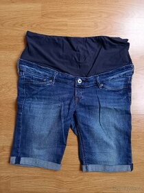 Těhotenské džínové kraťasy H&M