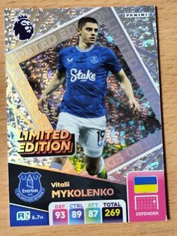 Vitalii Mykolenko limited edition Panini Adrenalyn XL - 1