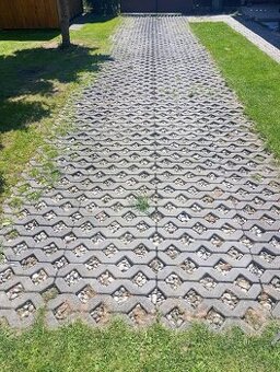 Dlažební kostky zatravňovací