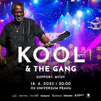 KOOL & THE GANG, 18.6.2025, Praha