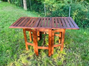 Zahradní rozkládací stůl IKEA Äpplarö, 133,5 x 70 cm