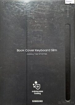 Book Cover Keybord Slim Galaxy Tab S7