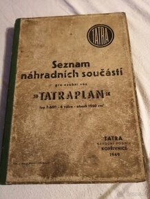 TATRAPLAN Tatra T600. Seznam nd