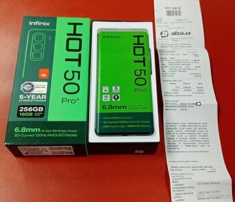 Infinix Hot 50 Pro+ 8GB/256GB záruka Alza 23,5 měs rozbalený