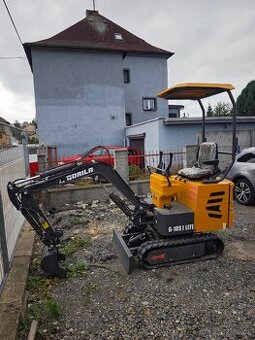 Mini bagr GORILA + zdarma příslušenství za 30 tisíc ✨