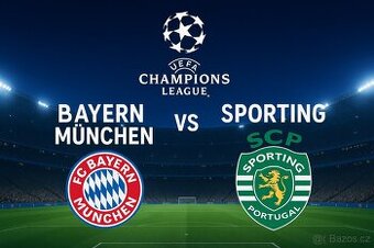 ⚽️ Bayern Mnichov 🇩🇪 – Sporting Lisabon 🇵🇹 9.12. 18:45