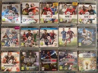 PS3 hry na Playstation 3 za 50-100,-/kus FIFA apod
