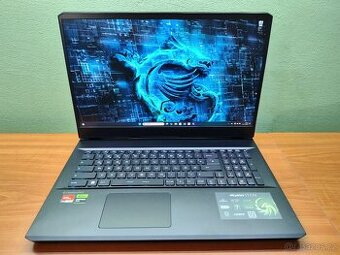 17" Alpha,RTX-4070-140w,R-9,QHD,32GB-TOP-ZÁRUKA