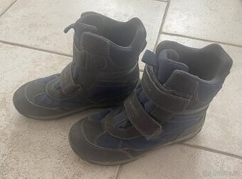 Modročerné zimní boty zn. GEOX, vel. 35