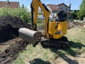 Zemní a Výkopové práce MiniBagrem 1t