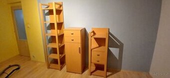 Skříňky do dětského pokoje.