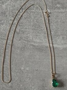 Dámský náhrdelník zlatý 375 9k