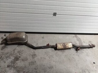 Škoda Octavia 1 4x4 koncový výfuk+středový tlumič  octavia i