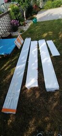 Prodám nové nepoužité hliníkové parapety