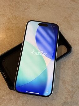 IPHONE 16 128 GB bílý stav 10/10 záruka do 10/2026 bat 94%