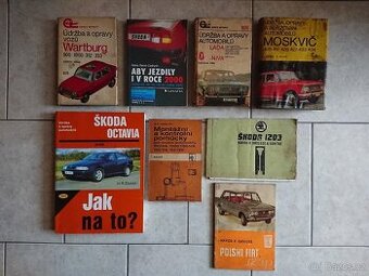 Návody k obsluze, opravy a údržby pro veterány.