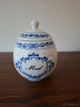 Cibulák - hrnek na med s výřezem a nápisem