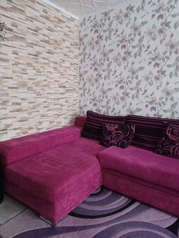 rohová sedací souprava – rozkládací, s úložným prostorem