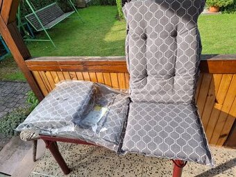 Sada potahů na vysoké zahradní křeslo