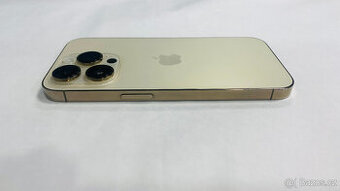 APPLE IPHONE 14 PRO 256 GB ZLATÝ,12 MĚS.ZÁRUKA,VELMI HEZKÝ
