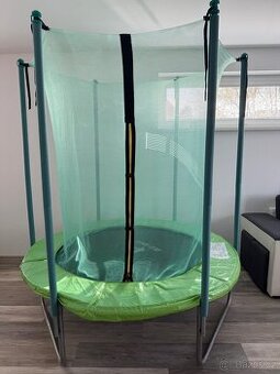 Trampolína Light Green 180cm + vnitřní ochranná síť