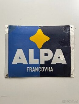 Smaltovaná cedule, Alpa