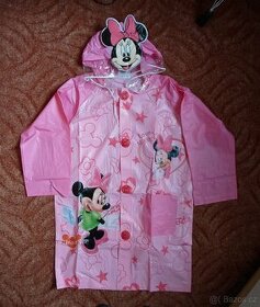 Dětská růžová pláštěnka Minnie Mouse - 128