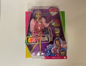 Barbie Extra s vlnitými fialovými vlasy, Mattel