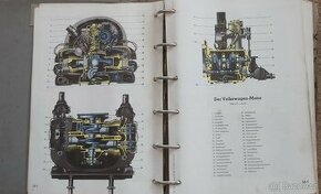 Dílenská a serv.příručka na VW Brouk, T1, T2a, Karmann Ghia