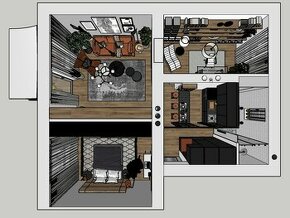 Dárkový poukaz na Návrh bytového architekta