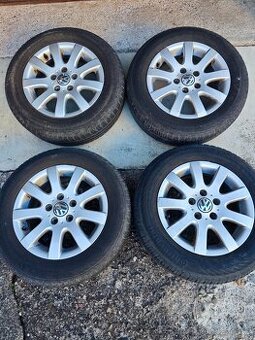 Letní kola AL VW golf 5 195/65/R15 5x112