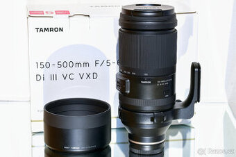Sony E Tamron 150-500 Di III VC VXD + UV filtr TOP STAV