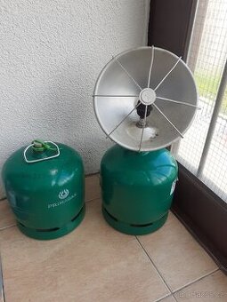 Plynový teplomet MEWA+ 2 plné bomby
