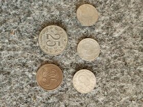 25 haléře a 3 haléře