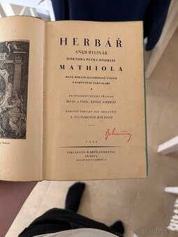 Herbář - Ondřej Mathiola - 1