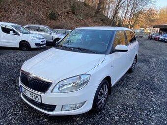 Škoda Fabia 1.6TDI 55kW klimatizace nové ČR 2014