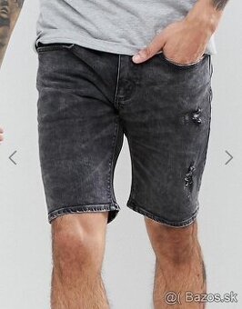 panske dzinove sortky, kratasy Superdry velkost W36 - 1