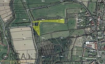 Spoluvlastnický podíl 828 m2 na pozemku v k.ú. Malešov u Hoš