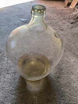 Skleněný demižon 35l