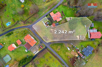 Prodej pozemku k bydlení, 2242 m², Česká Kamenice