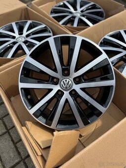 ORIGINÁL Alu Volkswagen Cascavelle R17, 5x120 - TOP STAV