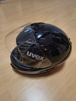 UVEX X-Ride - integrální černá helma, velikost S - pěkná