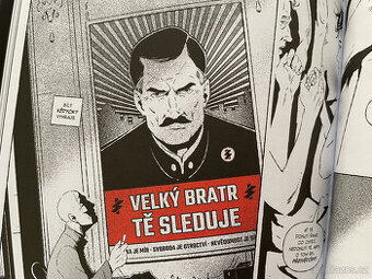 Grafický román "1984" kniha [NOVÁ]