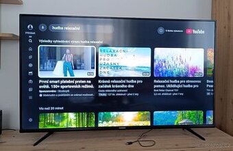 Thomson 55", smart tv, úhlopříčka 139 cm.