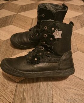 Dívčí zimní boty D.D.step Barefoot