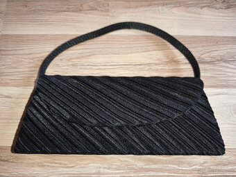 Dámská černá společenská kabelka psaníčko