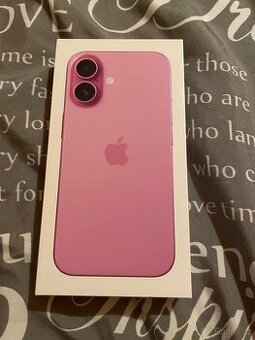 iphone 16 256 GB ruzovy