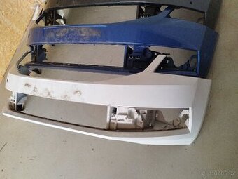 Přední nárazník Škoda Octavia 3 lift bez otvorů